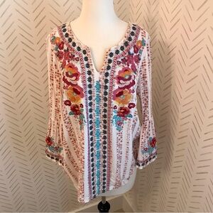 Savannah Jane Embroidered Floral Top